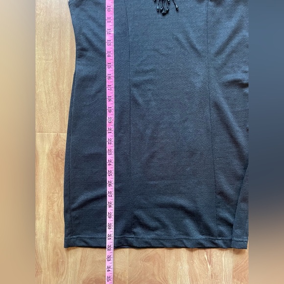 Vintage 1990's Little Black Mini Tank Dress Swimsuit Cover-up - Picture 8 of 9